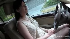 Play While being taken to a porn casting, this diva gets fucked in the car