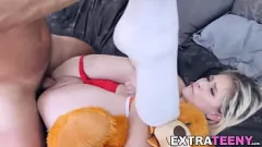 تشغيل ضيق في سن المراهقة جيسي سانت البرية المتشددين ركوب مع الديك
