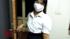 Reproduzir Adolescente asiático fode apaixonadamente sua linda namorada estudante tailandesa