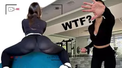 Abspielen Gefangen beim Spionieren auf Gymnastikmädchen: Sie lässt mich mit einer ungezogenen Überraschung bezahlen
