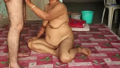 Desi الهندي الناضج عمتي جلسة سخيف المتشددين