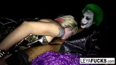 Jouer Cosplay Harley Quinn Wilde Interracial Incontro con il Joker